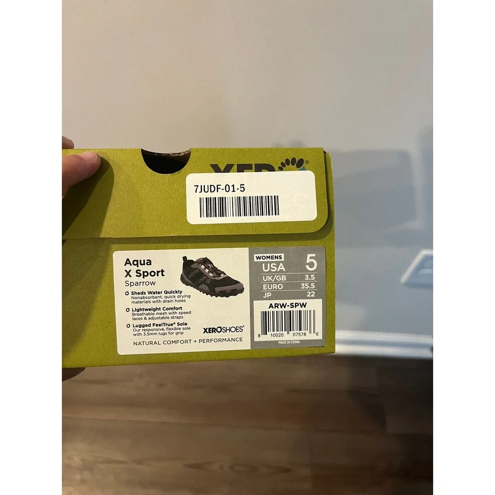 NEW Xero Aqua X Sport Sparrow Water Shoes Barefoot Minimalist Womens Size 5